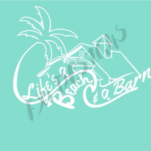Business Logo - Custom - Fallon Francis - Life is a Beach and a Barn