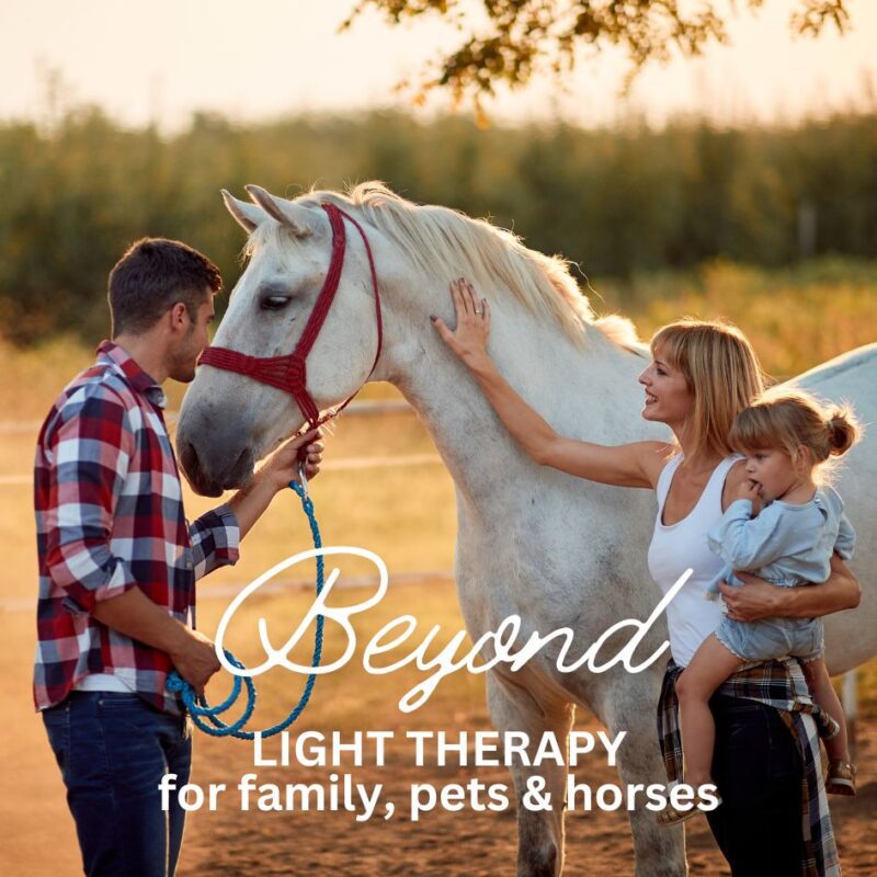 RanchnVibes & rocky Mtn Girls_Beyond Light Thereapy for family-pets & horses_healing results with natural products that do not cause harm_2024